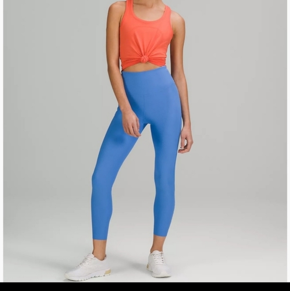 lululemon athletica Pants - *** SOLD *** Lululemon Base Pace high-rise Ribbed Tight 25" - Size 4